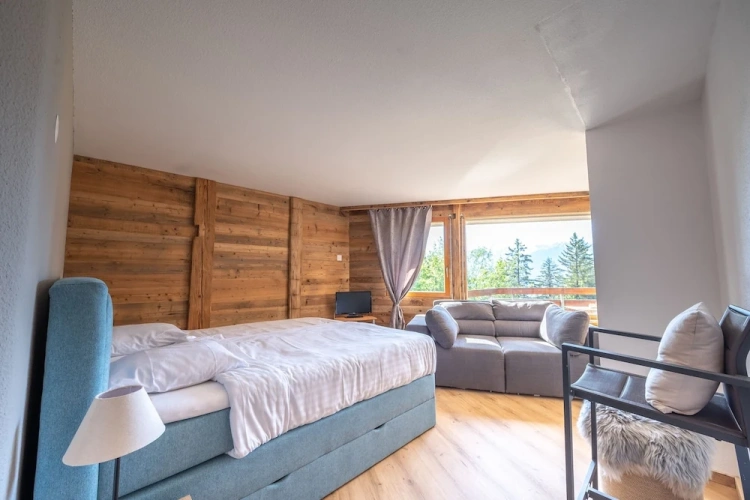 Superior Double room with balcony and with view