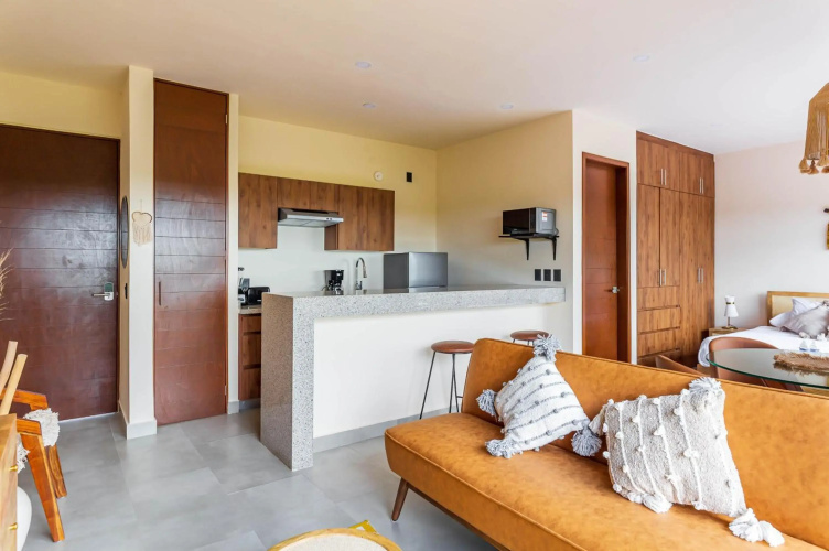 Penthouse Studio with Gym, Swimming-pool, Outdoor BBQ, Aldea Savia