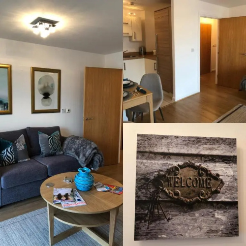 Hansen House Cardiff Apartment with Parking