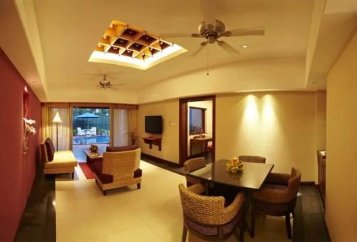Villa with balcony