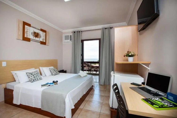 Deluxe Double room with balcony and with sea view