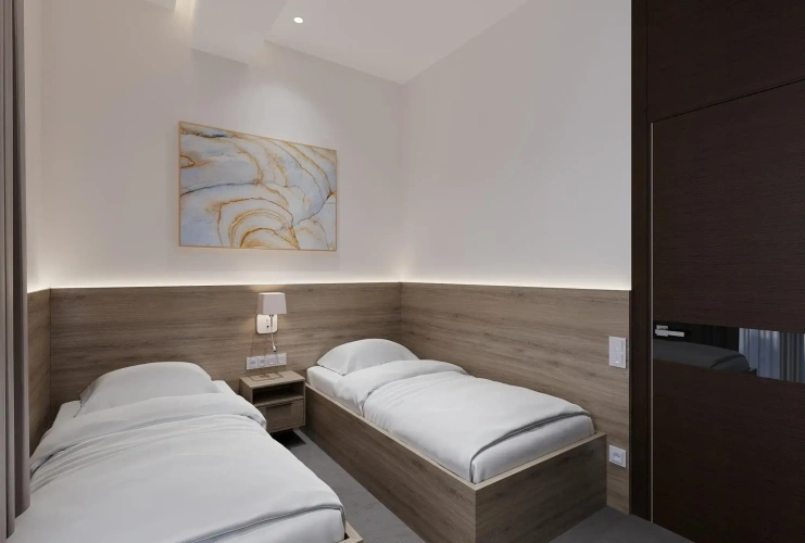 3 Bedrooms Quadruple Suite