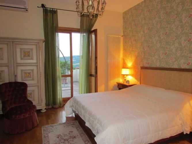 Standard Double room with balcony and with view