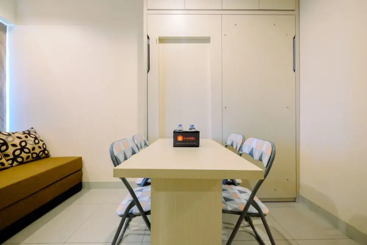 Unique Studio Room with Multifunction Bed @ Grand Kamala Lagoon Apartment