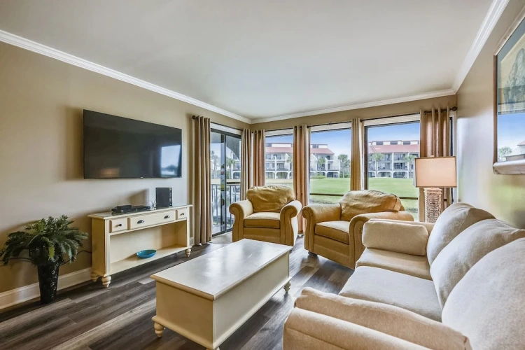 1 Bedroom Villa with balcony and with golf view