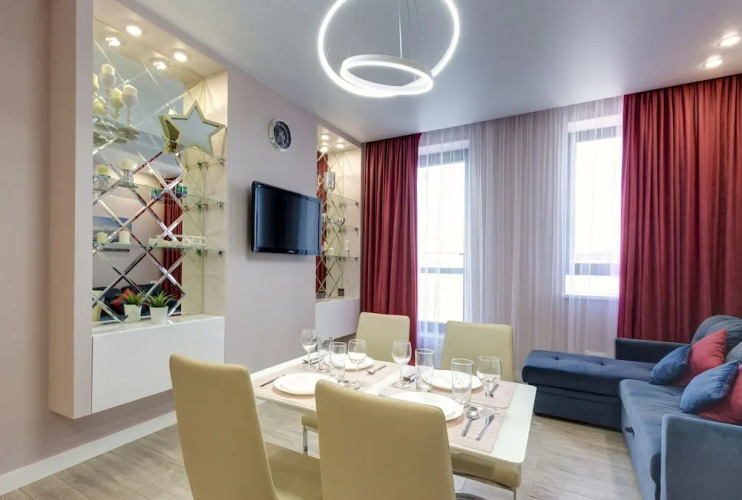 Фотография номера квартиры Апартаменты Люкс Азбука на Гостином Дворе