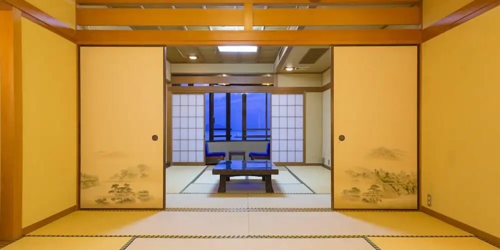 Business room with ocean view