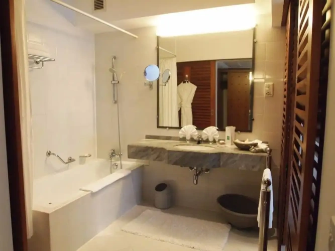 Economy room with balcony
