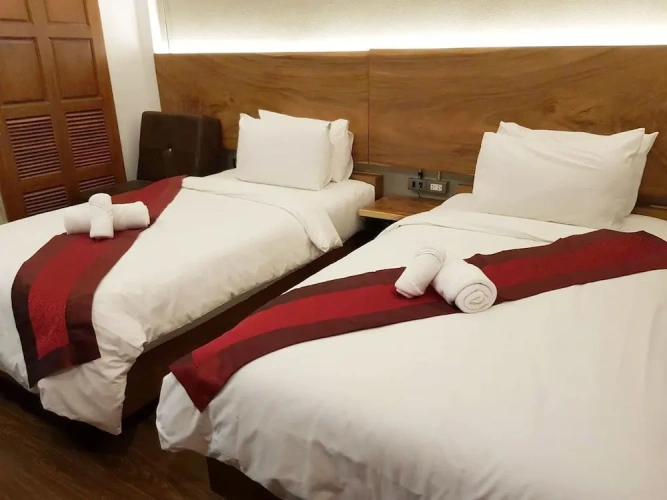 Standard Twin room with balcony