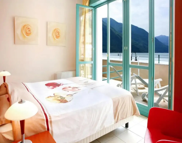 Flat in Porlezza With Mountain View