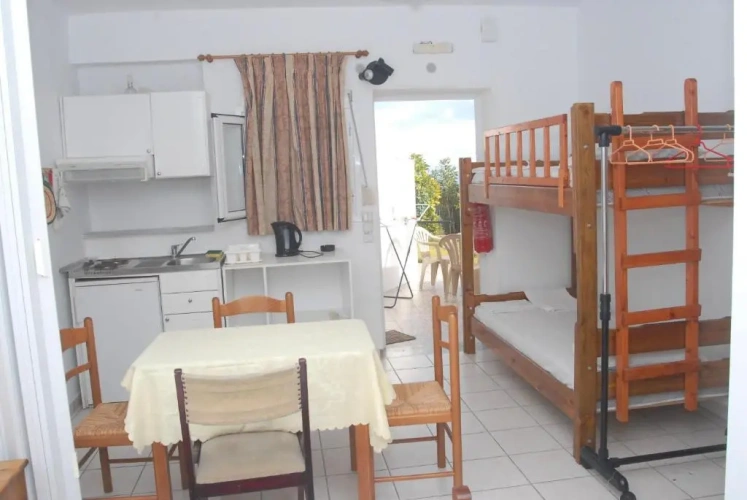 Studio with balcony