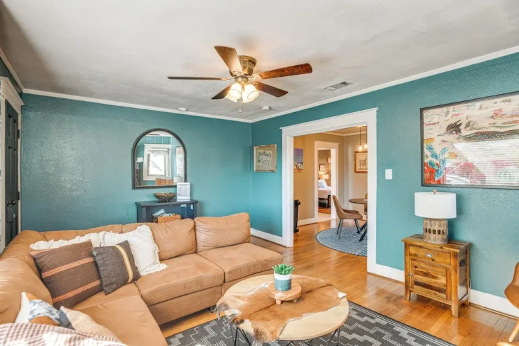 Fire Pit & Small-town Charm: San Angelo Getaway!