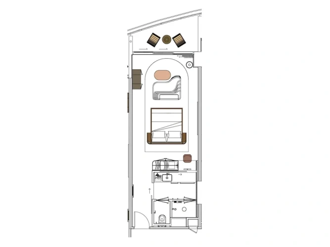 Double Studio with balcony