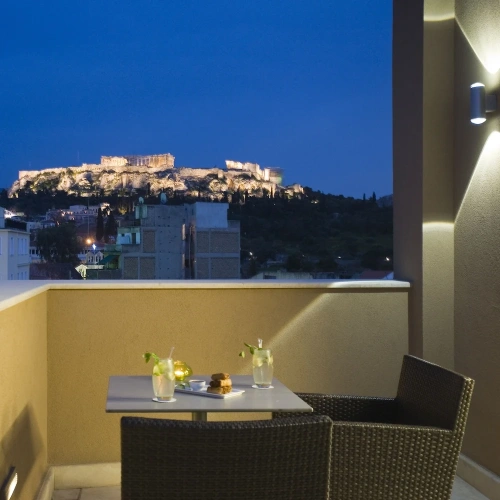 Grand Suite with balcony and with city view