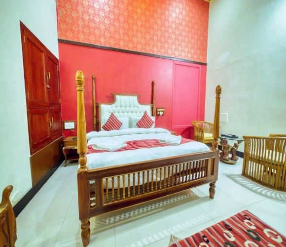Deluxe Double room with balcony and with view