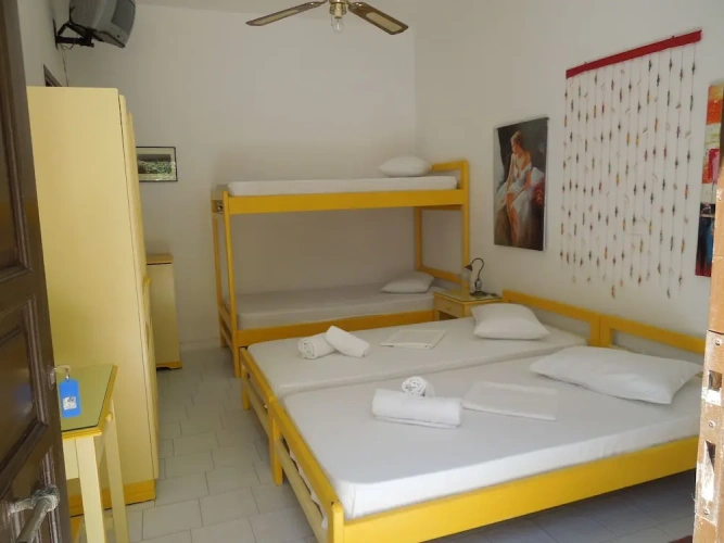 Standard Quadruple room with balcony