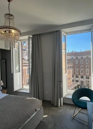 Standard Double room with balcony and with city view