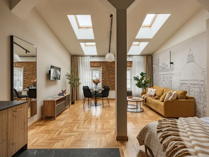 1 Bedroom Comfort Attic Apartment