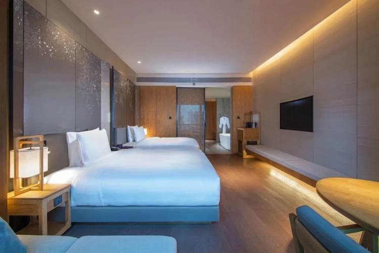 Deluxe Twin Canton Tower River View room