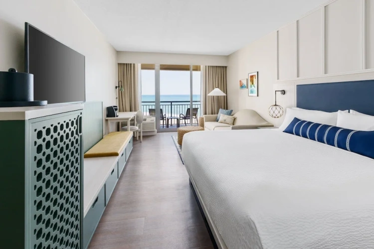 Standard Double room with balcony and with view
