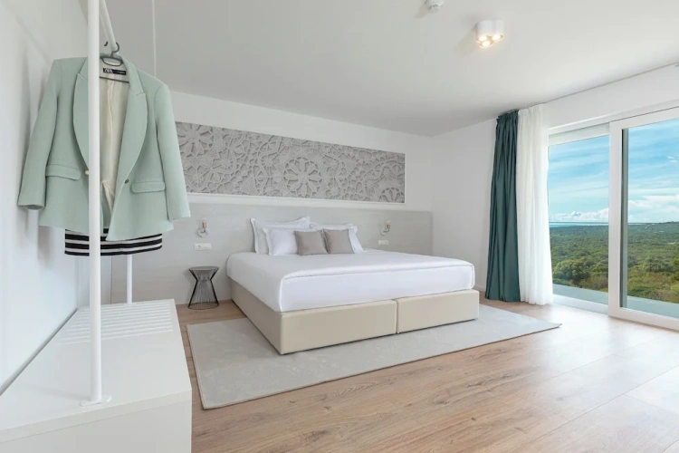 Deluxe Family room with balcony and with sea view