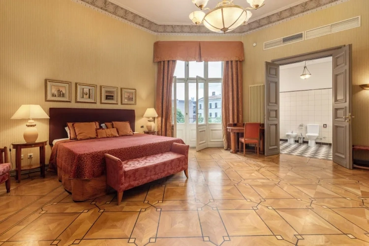 Premium Double room with balcony and with garden view