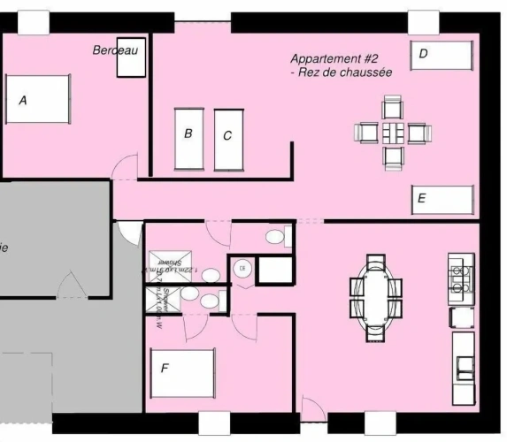 3 Bedrooms Deluxe Apartment with park view