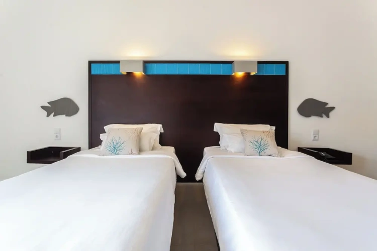 Twin room with garden view