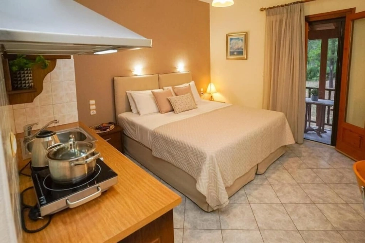 Economy Double room with garden view