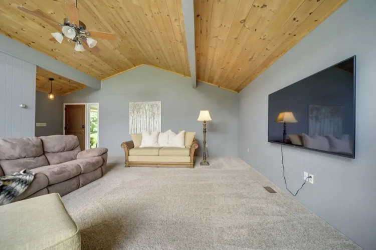 Centrally Located Brevard Home w/ Deck & Fire Pit!