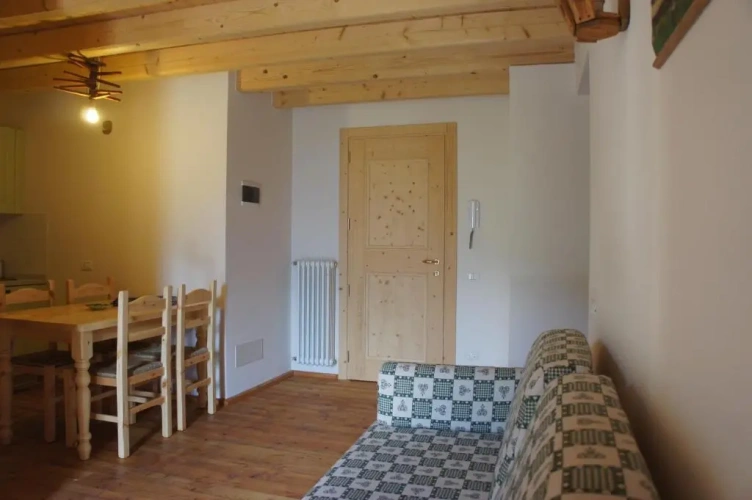1 Bedroom Double Apartment with balcony and with mountain view