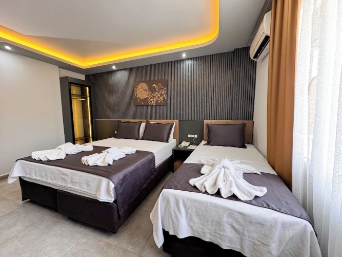 Standard Double room with balcony and with city view