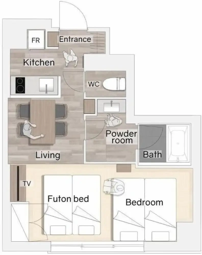 Standard Basement room