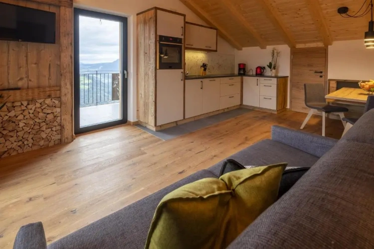 Apartment with mountain view