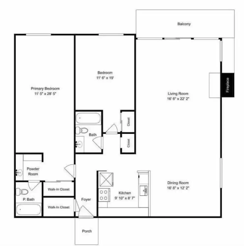 2 Bedrooms Standard room