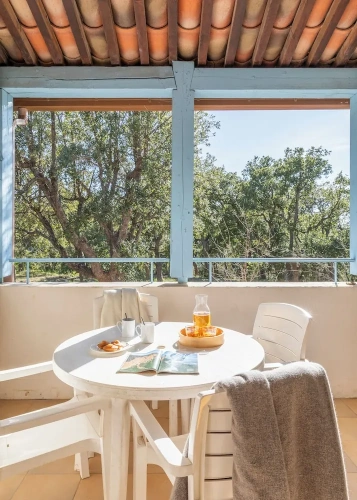Studio with balcony