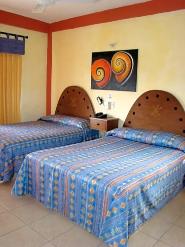 Standard Quadruple room with balcony and with view