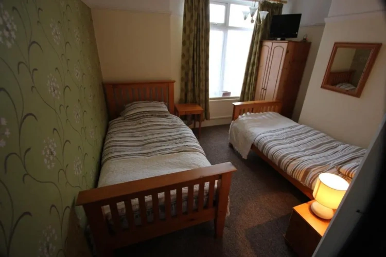 Standard Twin room with garden view