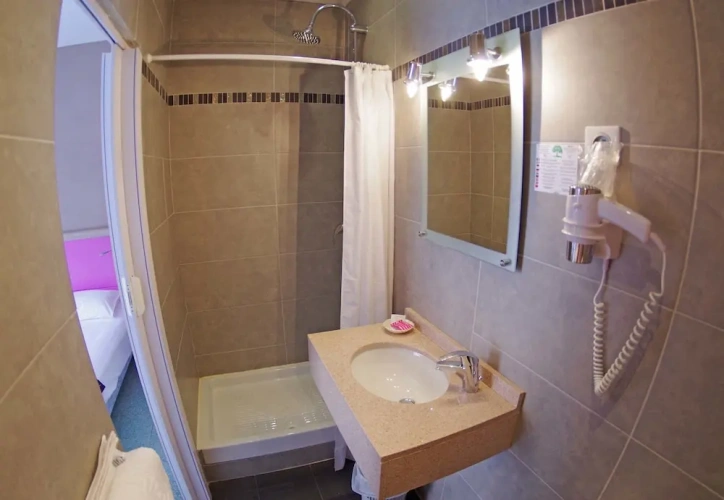 Standard Double room with balcony and with land view