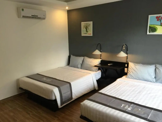 Standard Quadruple room with balcony