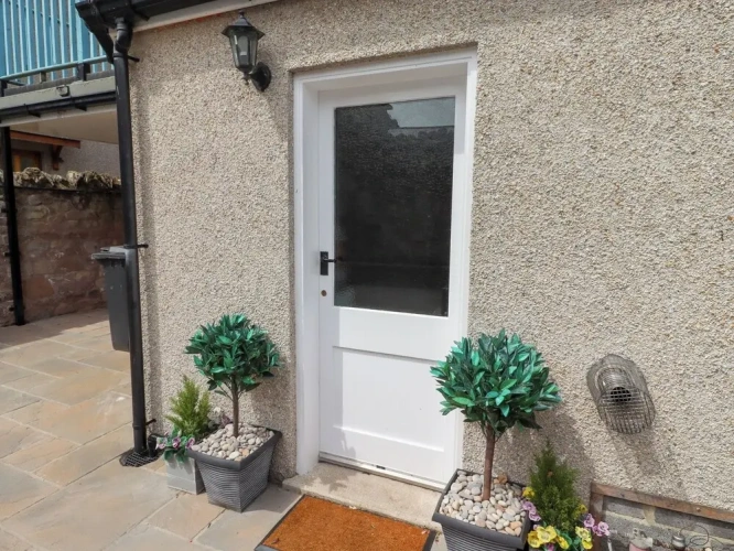 Cottage with balcony