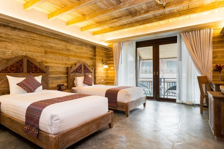 Deluxe Twin room with balcony