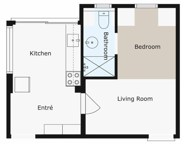 2 Bedrooms Deluxe Apartment with balcony and with city view