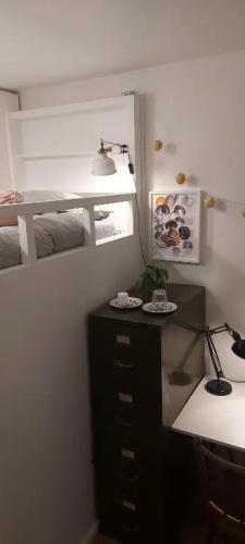 A riverside Apartment surrounded by parks