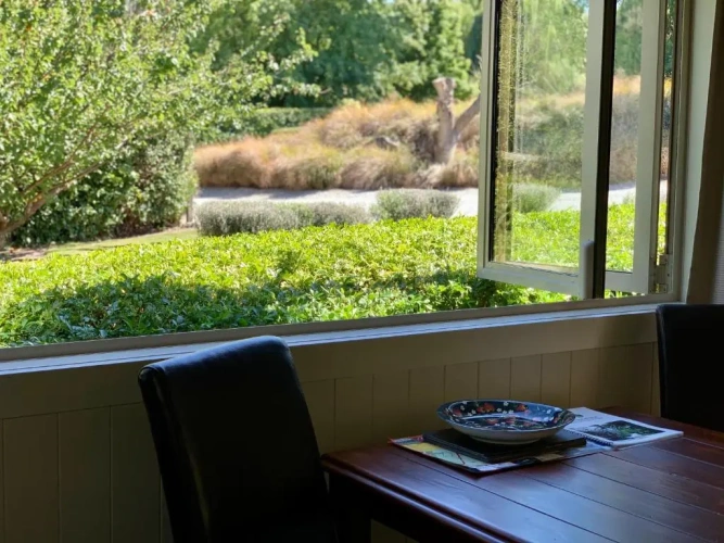 Studio with view