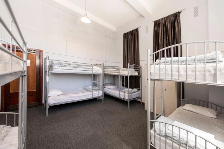 Bed in Dorm with view