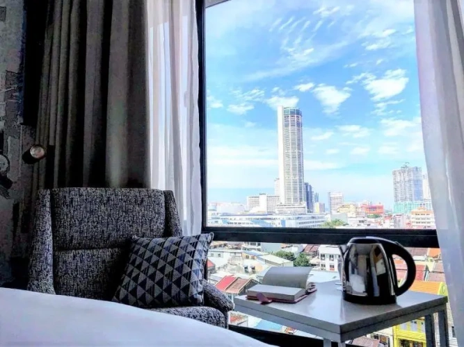 Deluxe Double room with partial sea view
