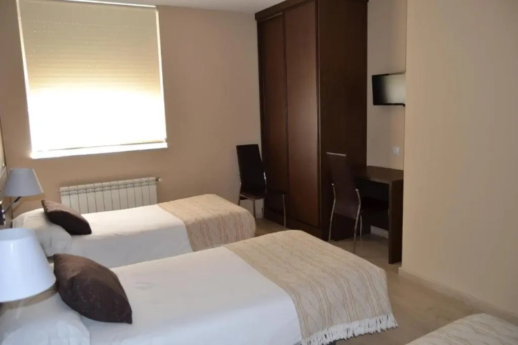 Standard Twin room with balcony and with view