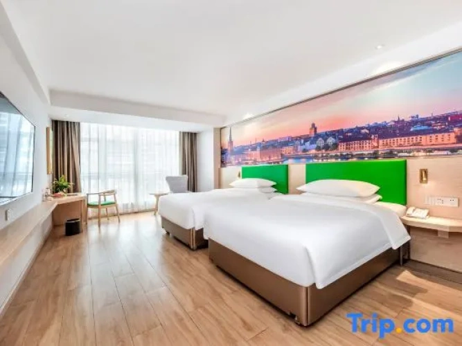 Standard Twin room with city view