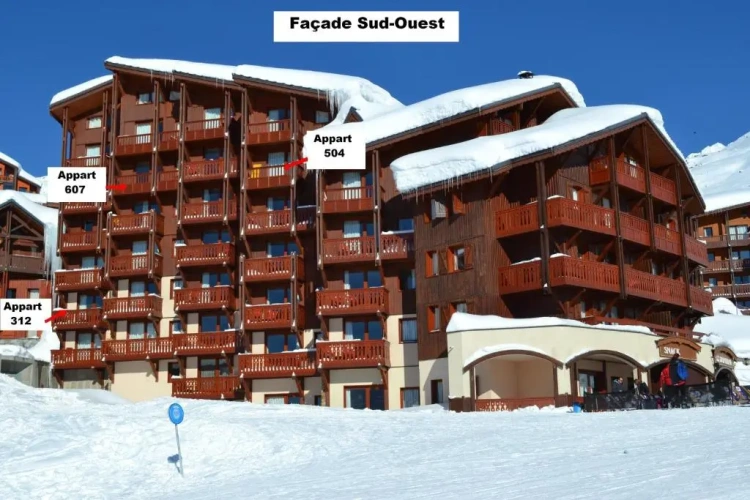 Double Apartment with mountain view